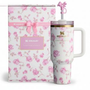 Premium Charming Pink Rose Quencher Tumbler