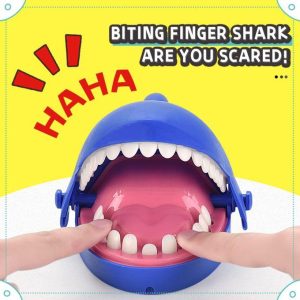 Shark Mouth Biting Finger Toy