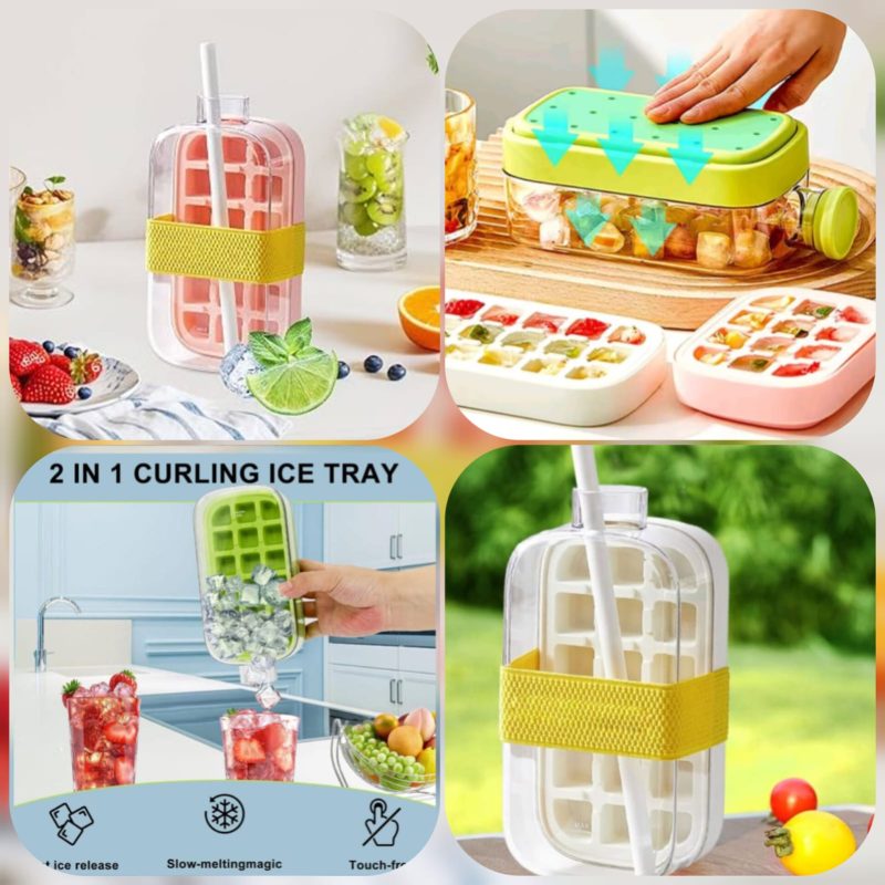 Ice Cube Bottle – 800ML Premium Quality