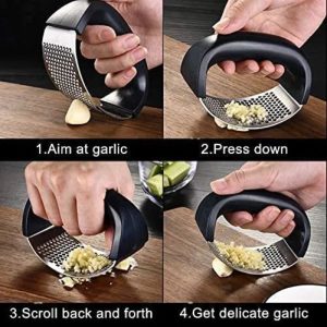 Stainless Steel Garlic Masher
