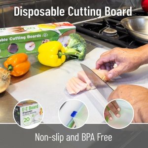 Disposable Cutting Board – Non-Slip & BPA Free