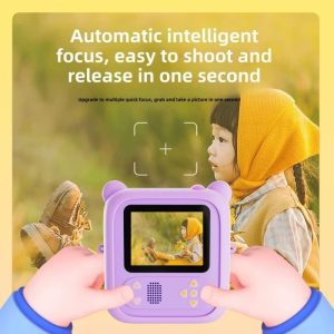 Childrens HD Digital Camera – Flip Lens Instant Camera & MP3