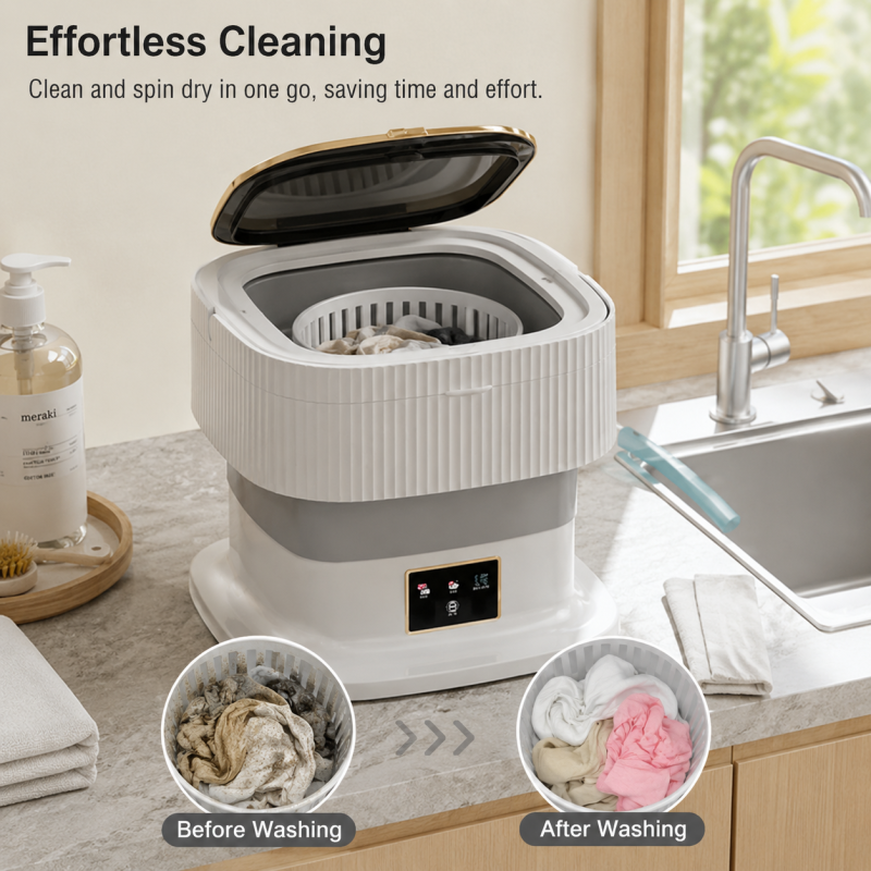 10L Folding Mini Washing Machine