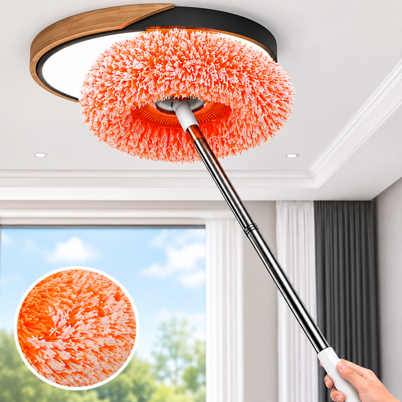 Orange Sun Flower Mop