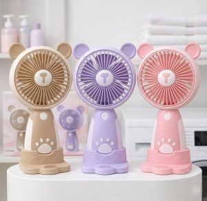 Mini Bear Portable Fan