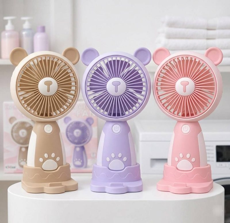Mini Bear Portable Fan