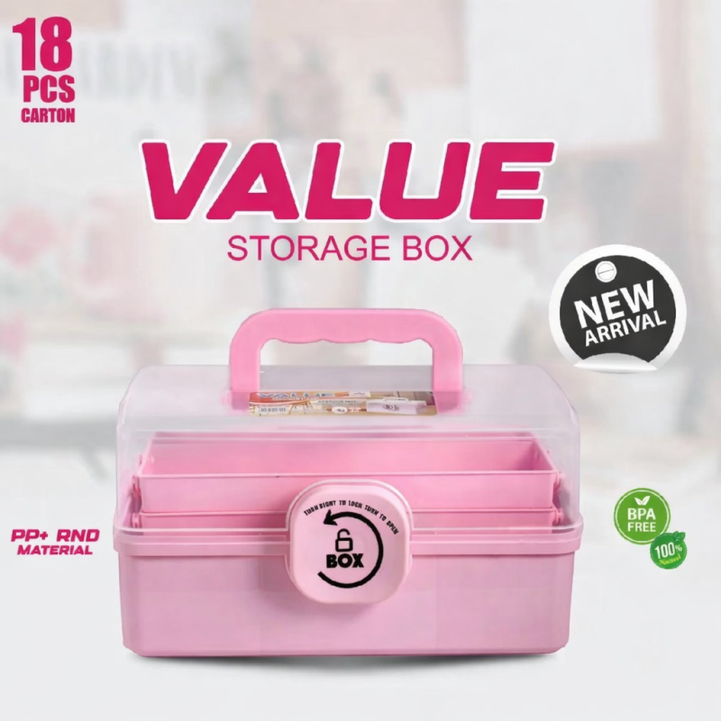 Value Medicine Box – BPA Free Storage Organizer