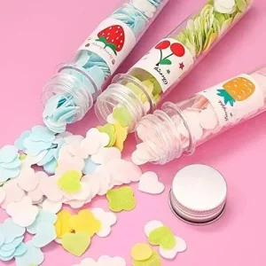 Portable Mini Flower Paper Soap – Travel Disposable Sheets