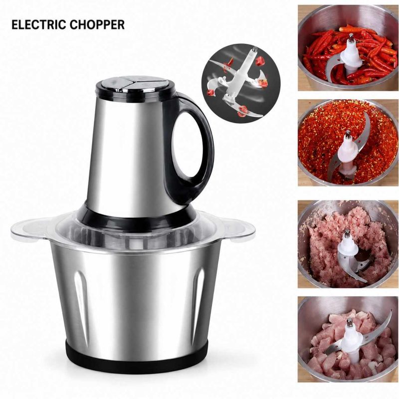 2L Stainless Steel Electric Chopper 2L Stainless Steel Electric Chopper