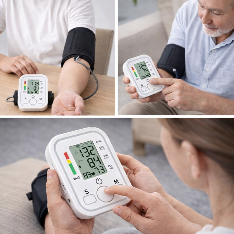 Automatic Blood Pressure Monitor Machine – Arm Style