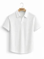 Smart Casual Knit Polo T-Shirt for Mens