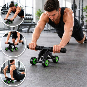Ab Roller – 4 Wheel Exercise Equipment