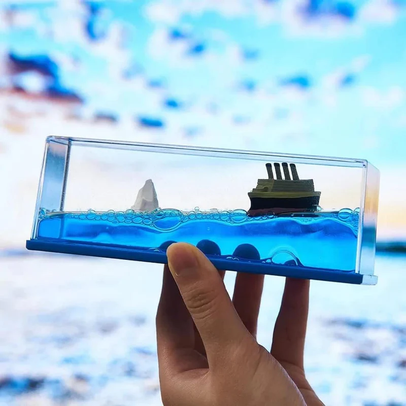 3D Floating Ship Ornament 3D Floating Ship Ornament