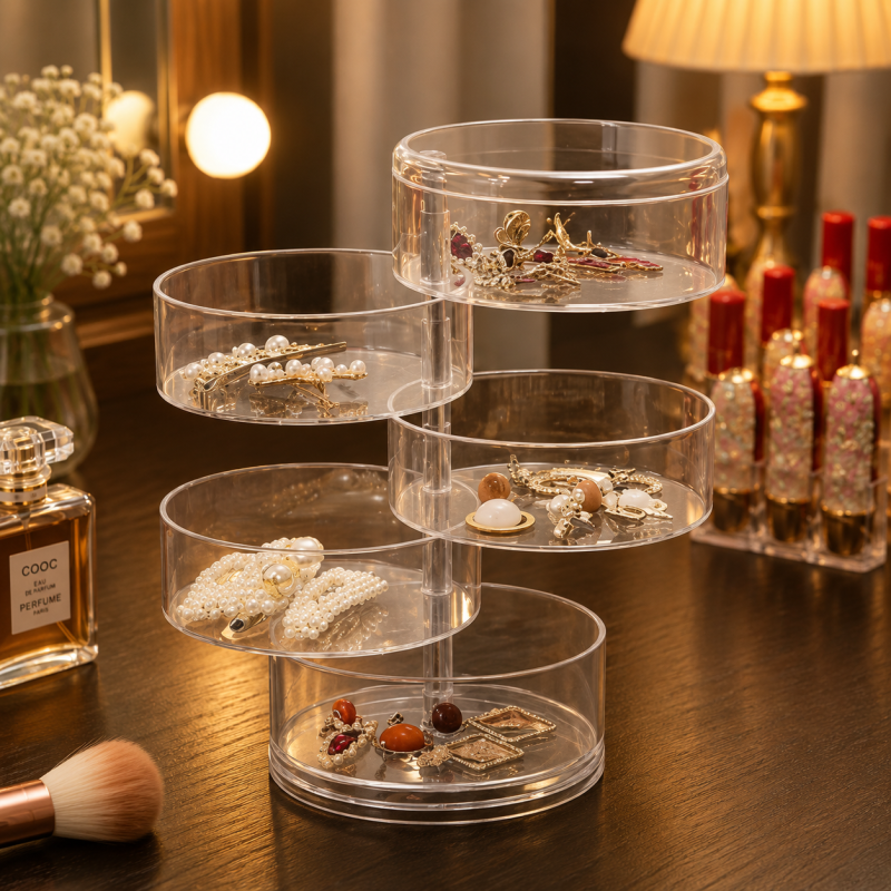 5 Layer Rotating Jewellery Organizer