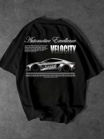 Velocity Sprint Oversized Printed T-Shirt For Mens