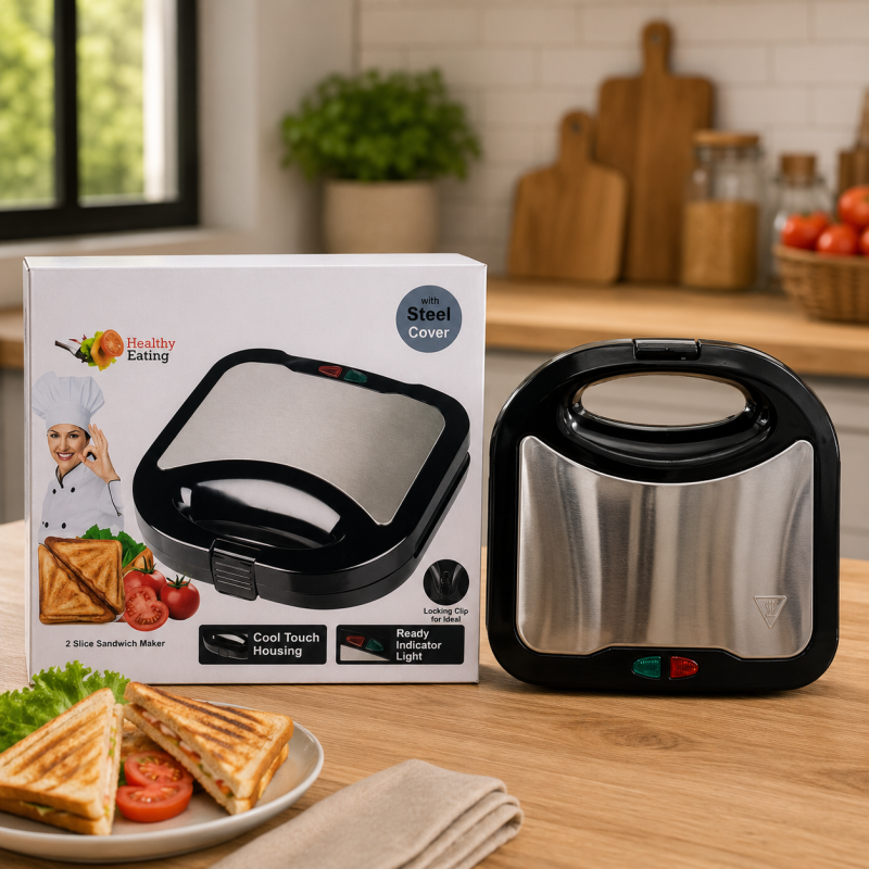 Steel Cover Sandwich Maker