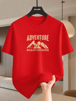 Adventure Wild Life Printed T-Shirt For Mens