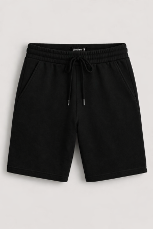 Black Everyday Flex Mens Summer Short