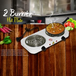 Double Burner Electric Hot Plate Stove