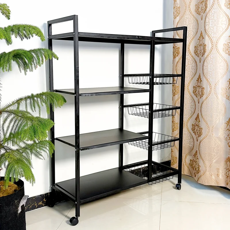 Multifunctional Storage Rack – With Wheels Multifunctional Storage Rack – With Wheels