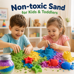 Non-toxic Sand for Kids & Toddlers