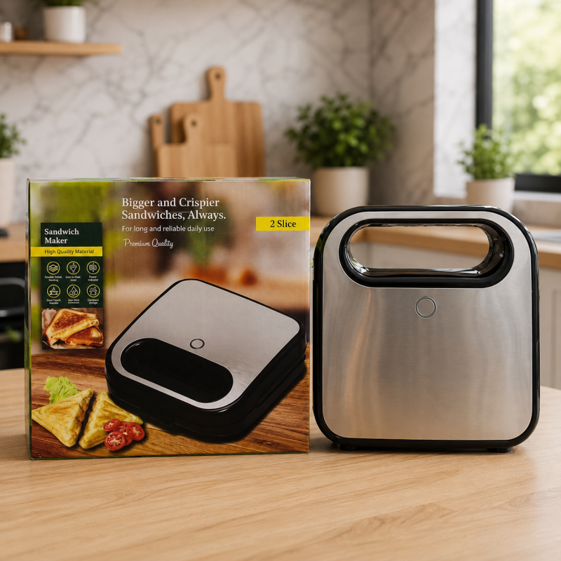 Sandwich Maker – High Quality 2 Slice