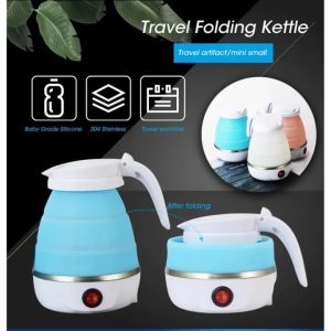 Silicon Foldable Electric Kettle – Travel Portable