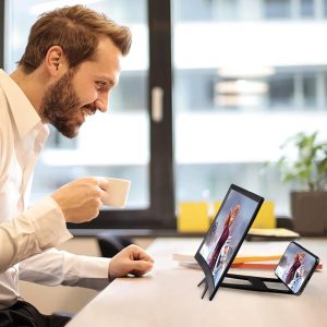 L6 12 Inch Curved Screen – Phone Magnifier