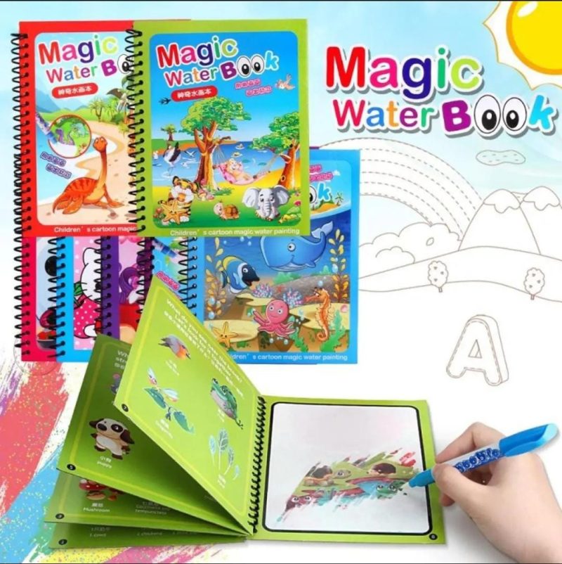 Magic Water Coloring Book Magic Water Coloring Book