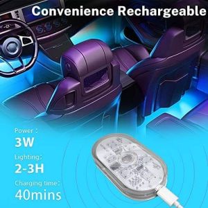 LED Car Interior Light – 7 Colors Touch Control