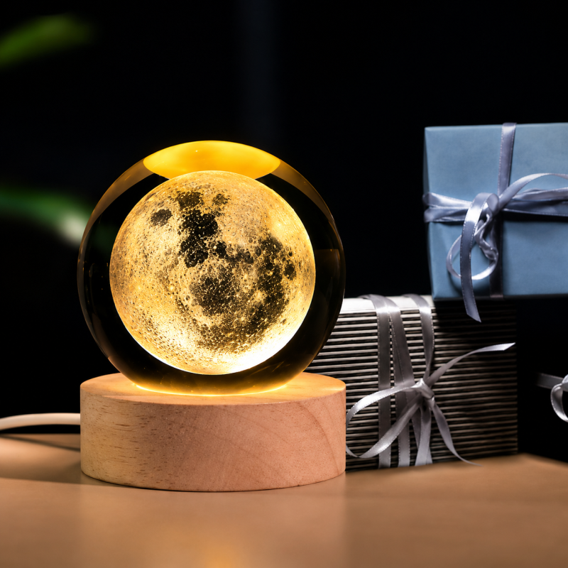 Led Crystal Ball Lamp