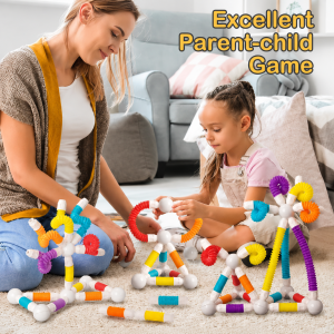 45PCS Retractable Sticks Building Toy Set