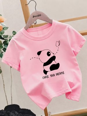 Chase Your Dreams Printed T-shirt for Girls