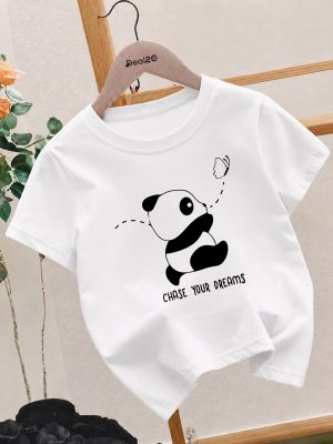 Chase Your Dreams Printed T-shirt for Girls