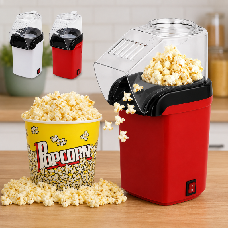 Hot Air Popcorn Popper Machine