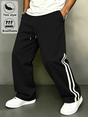 Elite Double Stripe Street Jogger For Mens