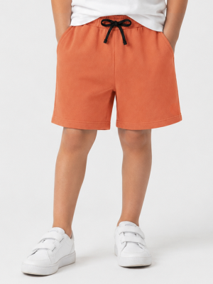 Casual Comfy Orange Short For Kids