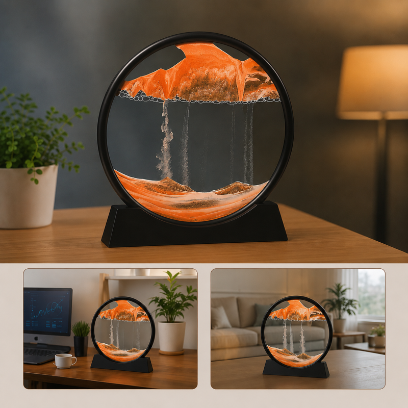 3D Moving Sandscapes Stand
