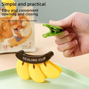 Banana Magnetic Sealing Clip – Fun Food Bag Lock