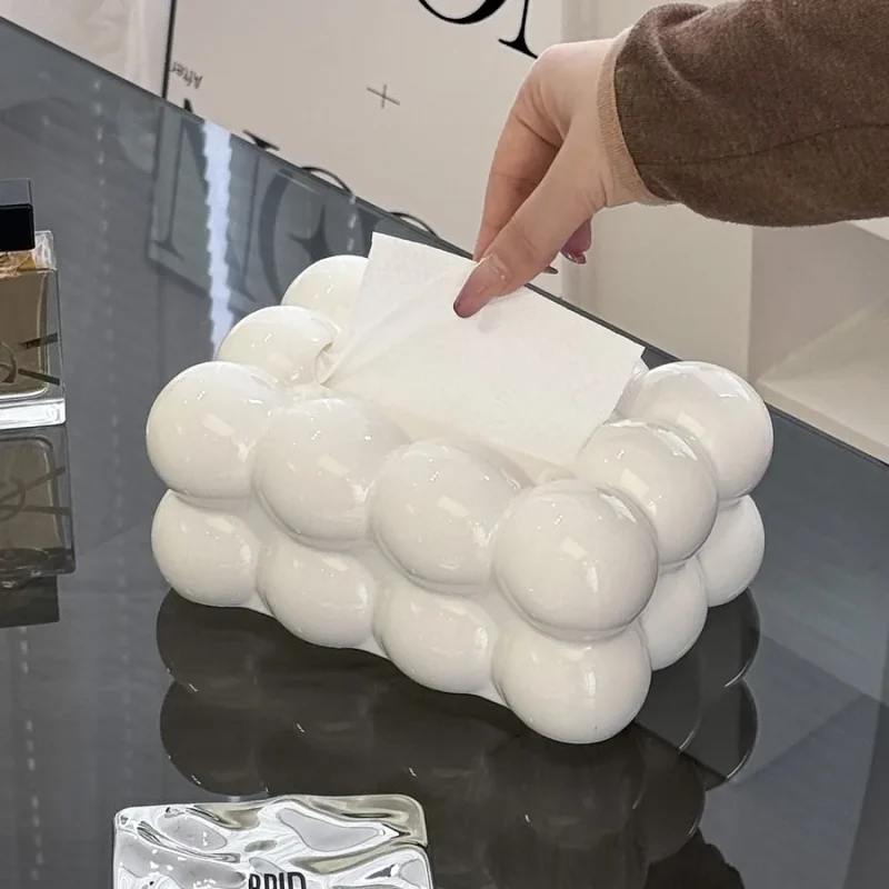 Bubble Bow Tissue Box