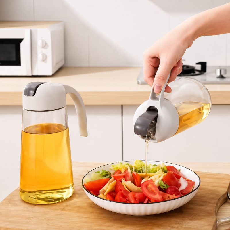 Glass Oil Jug – 630ml Dispenser Glass Oil Jug – 630ml Dispenser