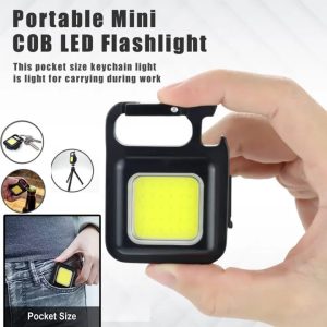 Mini Keychain Light – Portable COB LED