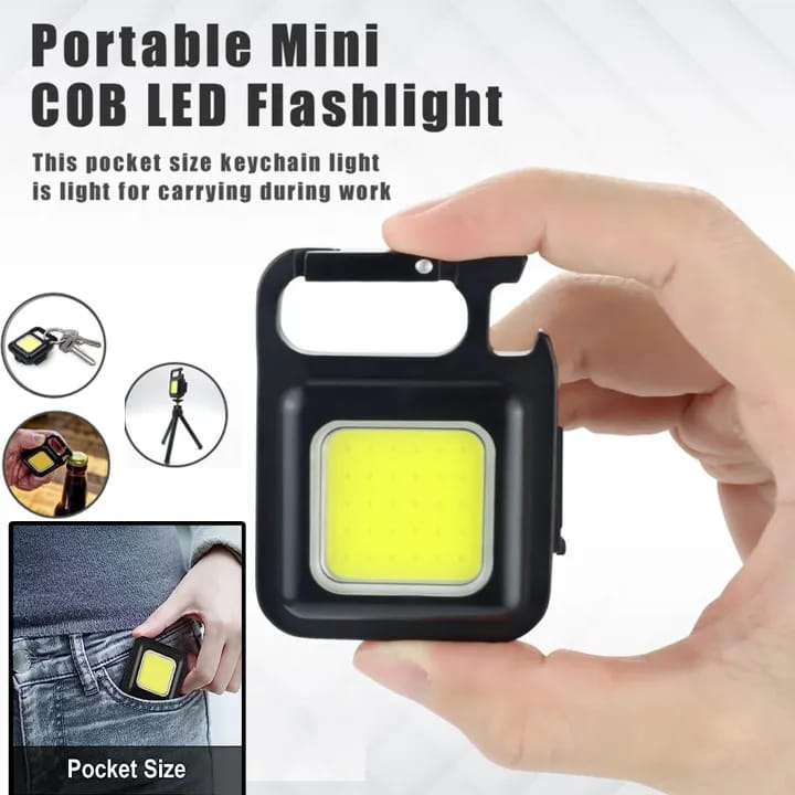Mini Keychain Light – Portable COB LED Mini Keychain Light – Portable COB LED