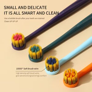 Round Head Toothbrush – Soft Bristles