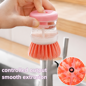Liquid Soap Dishes Cleaning Brush