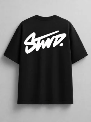 Modern Streetwear Oversized Printed T-Shirt For Mens