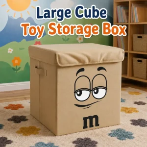 Large Cube Toy Storage Box