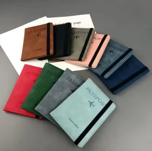 Leather Passport Holder – Travel Wallet