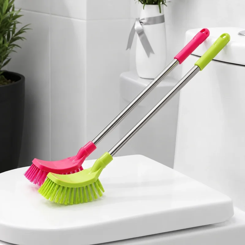 Toilet Brush With Steel Handle Toilet Brush With Steel Handle