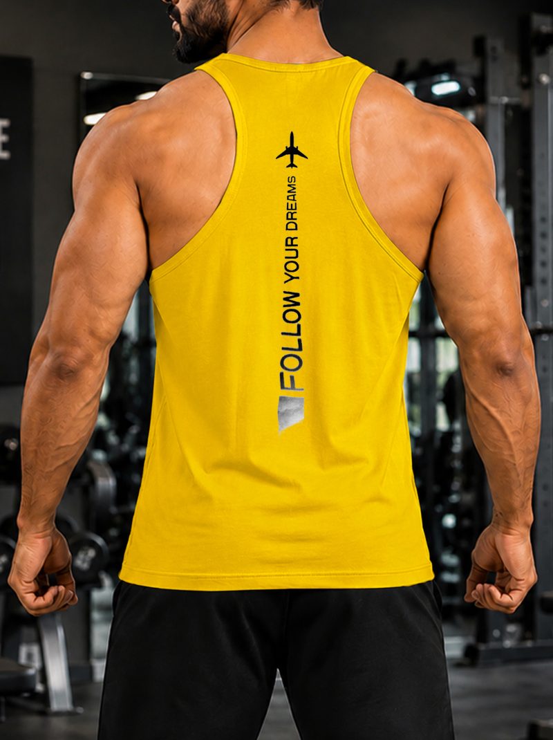 Follow Dreams Printed Tank Top For Mens Follow Dreams Printed Tank Top For Mens